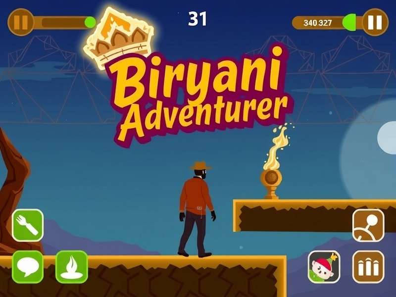 Biryani Daring Adventurer Game Screenshot